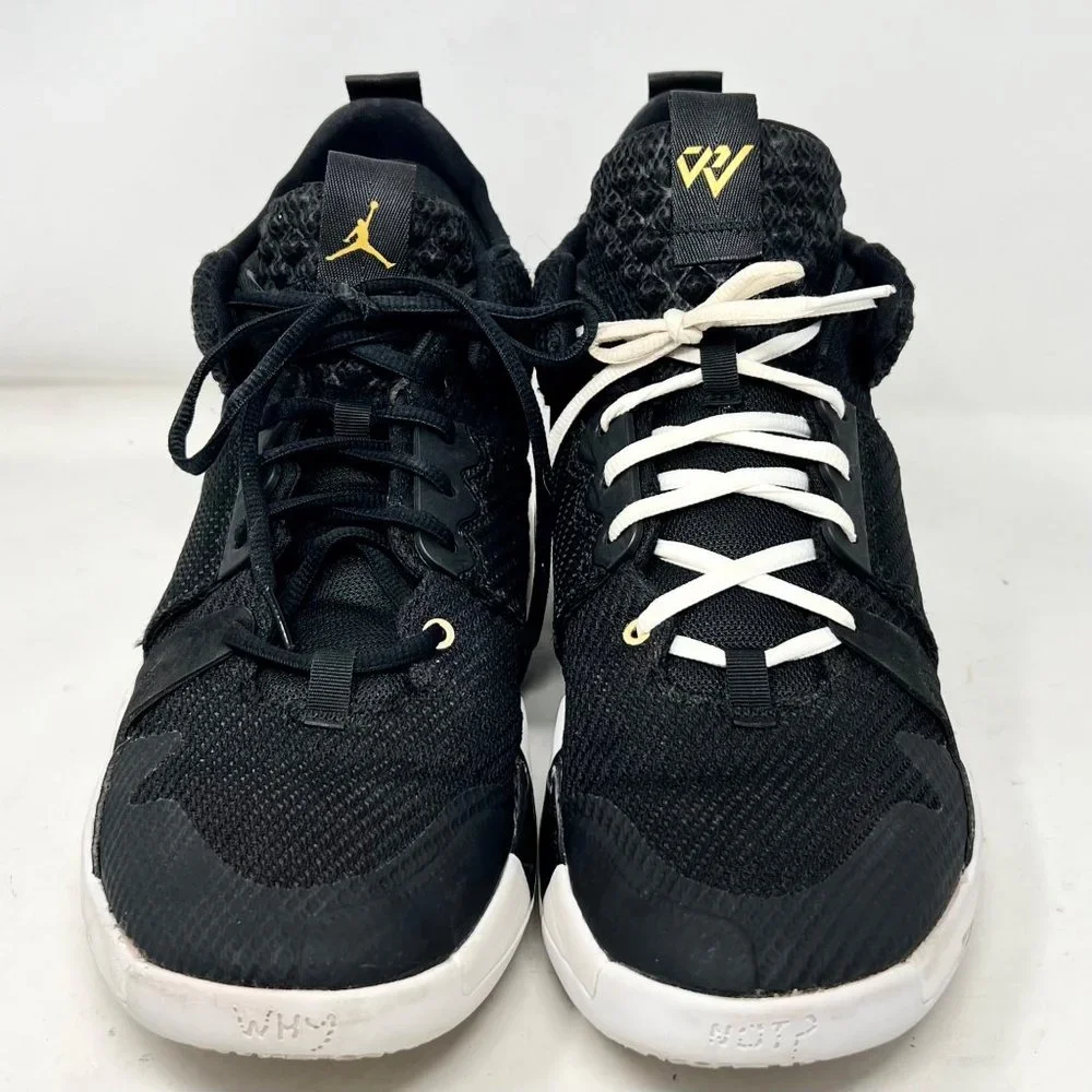 Nike Jordan‎ Why Not Zero.2 The Family Russell Westbrook Shoes Black Sz 11.5 VGC